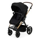 Kinderkraft Moov 2 + Mink pro 4:1 multifunkciós babakocsi - Pure Black
