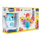 Chicco Monkey Strike - majmos bowling és építőjáték 18hó+