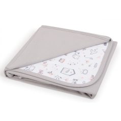   Ceba Baby pamut babapléd 90X100 cm - Light grey + Bird World