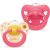 NUK Signature szilikon cumi  6-18 hó 2db - pink