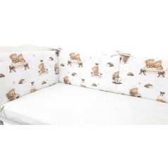 Baby Shop fejvédő kiságyba - Mackó álom bézs