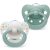 NUK Signature szilikon cumi  0-6 hó 2db - Green