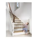 Babydan Flexi Fit fehér fém biztonsági ajtórács 67-105,5 cm, csavaros