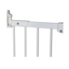 Babydan Flexi Fit fehér fém biztonsági ajtórács 67-105,5 cm, csavaros
