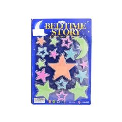 Sötétben világító szett - csillagos