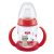 NUK First Choice tanulópohár 150ml Temperature Control 6-18 hó - piros
