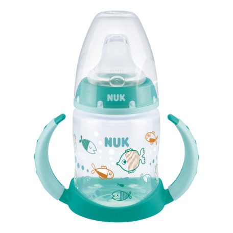 NUK First Choice tanulópohár 150ml Temperature Control 6-18 hó - zöld