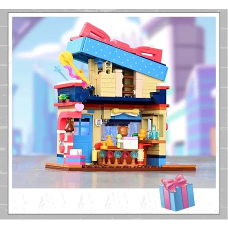 QMAN® K28011 Keeppley készségfejlesztő építőjáték - Poodle kutyus játékboltja