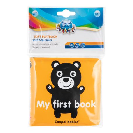 Canpol puha sípoló könyv - My first book