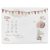 Ceba Baby Milestone mérföldkő alátét fotózáshoz 92x72 cm - Basic Mouse