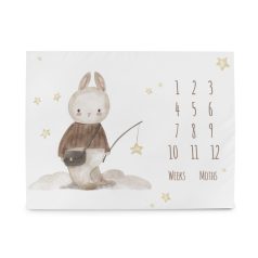  Ceba Baby Milestone mérföldkő alátét fotózáshoz 92x72 cm - Basic Dreamer