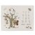 Ceba Baby Milestone mérföldkő alátét fotózáshoz 92x72 cm - Basic Koala