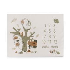   Ceba Baby Milestone mérföldkő alátét fotózáshoz 92x72 cm - Basic Koala