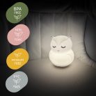 Zopa Szilikon LED lámpa M-es - Rabbit