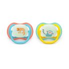 Philips AVENT SCF376/32 Játszócumi ultra air éjszakai 18+hó 2 db