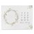 Ceba Baby Milestone mérföldkő alátét fotózáshoz 92x72 cm - Basic Summer Flowers