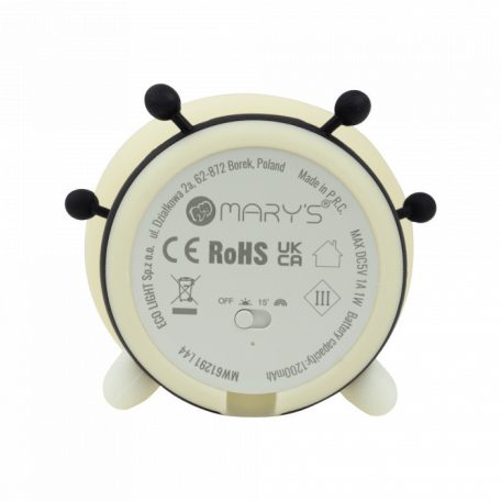 MARY'S Led Éjjeli lámpa - Méhecske 