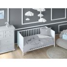 Pamut ágynemű huzat 90*120 cm - Szürke Elefánt 