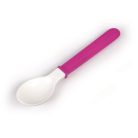 Canpol puha szilikon fejű etető kanál 4 hó+ pink