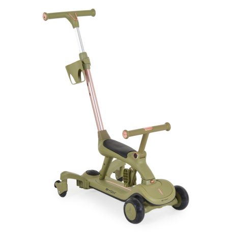 Byox Cornet 6in1 multifunkciós tricikli átalakítható rollerré - zöld