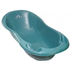Tega Baby 102 cm leereszthetős babakád - METEO turquoise