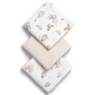 Bocioland Extra puha textil pelenka 3 db  - bézs