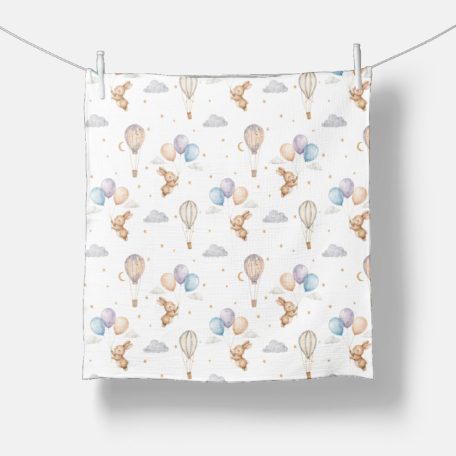 Bocioland Extra puha textil pelenka 3 db  - bézs