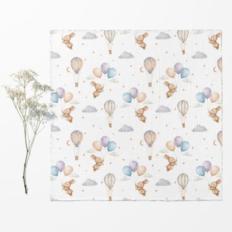 Bocioland Extra puha textil pelenka 3 db  - bézs