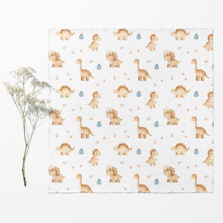 Bocioland Extra puha textil pelenka 3 db  - kék