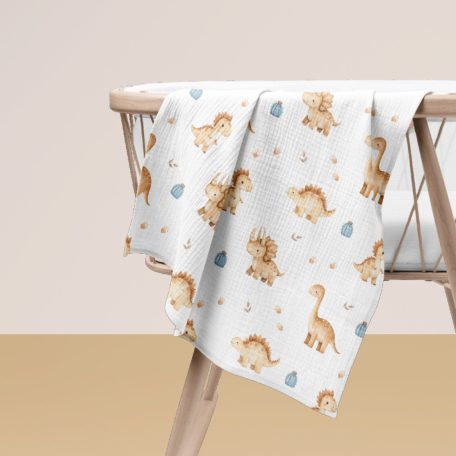 Bocioland Extra puha textil pelenka 3 db  - kék