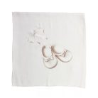 Textil tetra pelenka kiscipő mintával 70x70cm 