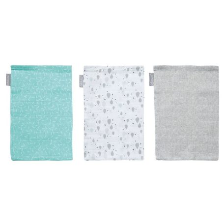 Bébé-Jou 3 db muszlin arctörlő kendő - Ollie