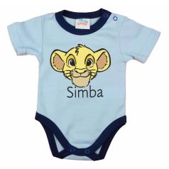 Rövid ujjú baba body Oroszlánkirály mintával (50)