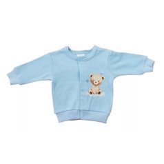 5 részes baba szett macis mintával kék (50)