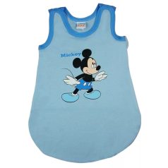   Ujjatlan vékony nyári hálózsák Mickey egér mintával kék 1 TOG (56)