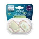 Philips AVENT SCF087/18 Játszócumi Ultra air nappali és éjszakai 6-18hó mix 2db