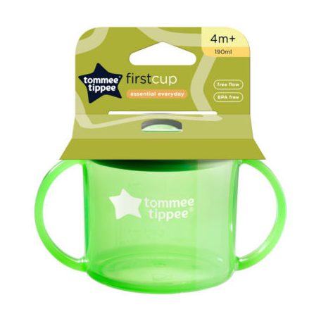 Tommee Tippee Essentials első itatópohár 4m+ - zöld