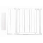 Zopa biztonsági rács toldalékkal 75-93 cm - fehér