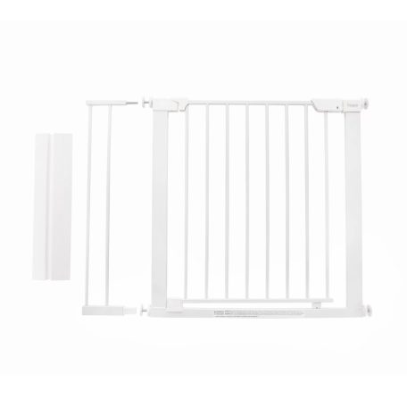 Zopa biztonsági rács toldalékkal 75-93 cm - fehér