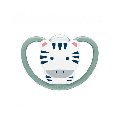 NUK  Space szilikon cumi 2db 18-36 hó - Zebra/Napocska