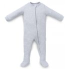 Kenguru Gold Pamut talpas pizsama (62-68) - szürke 