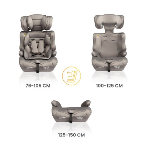 Caretero Falcon i-Size biztonsági autósülés  76-150 cm - Black