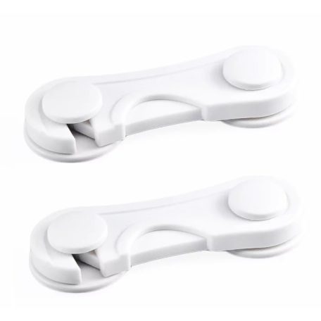 Zopa biztonsági szekrényzár 2 db - White