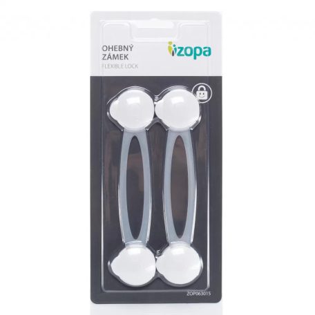 Zopa univerzális rugalmas szekrényzár - 2db