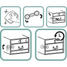 Zopa univerzális mini flexi zár - 2db