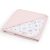 Ceba Baby pamut babapléd 90X100 cm - Candy pink + Bird World