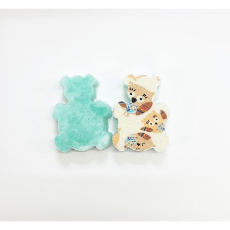 Baby Bruin mosdó szivacs frottíros  1 db állatos