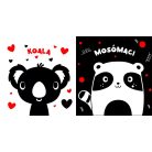 Pandácska - kontrasztos fürdőskönyv játékkal 0+