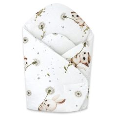 Baby Shop pólyatakaró 75x75cm - Nyuszi és cica 