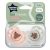 Tommee Tippee Fun Friends játszócumi 0-6 hó 2 db - rózsaszín/szürke